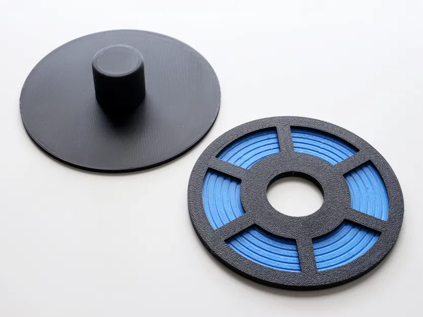 Bộ lót ly Filament Coasters hình cuộn filament - Image 2