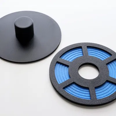 Bộ lót ly Filament Coasters hình cuộn filament