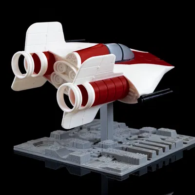 A-Wing bay trên Death Star - Star Wars (Không cần Supports, Không cần AMS)