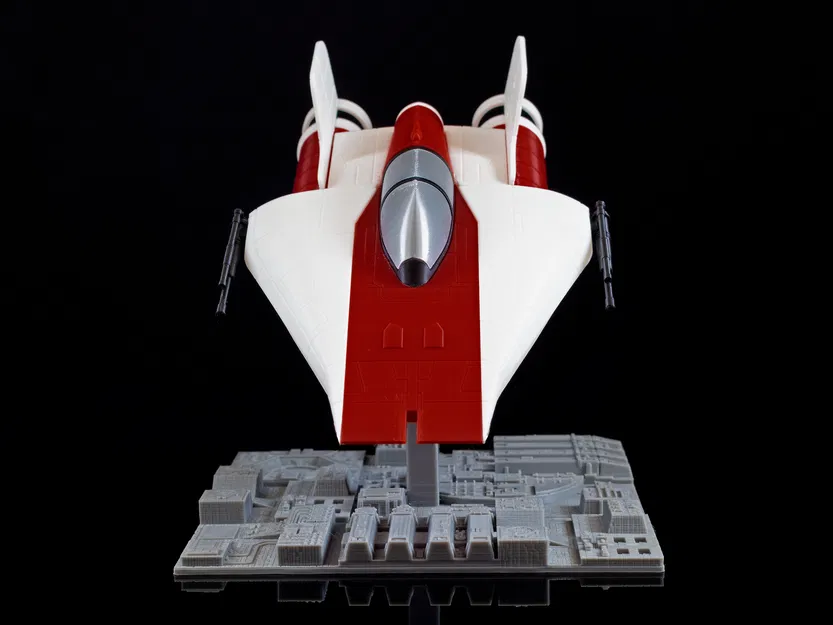 A-Wing bay trên Death Star - Star Wars (Không cần Supports, Không cần AMS) - Image 5