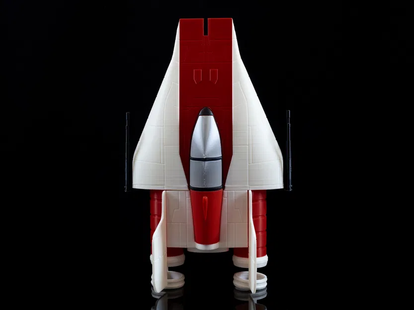 A-Wing bay trên Death Star - Star Wars (Không cần Supports, Không cần AMS) - Image 9