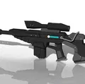 Súng bắn tỉa Starcraft C-20A Canister Rifle (Nova/Ghost Sniper Rifle) - Thumbnail 2