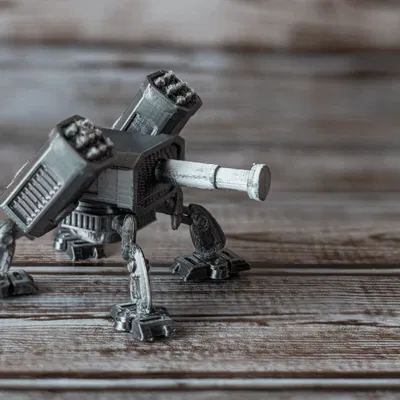 Spider Mech Robot – Robot Cơ Nhện Phong Cách Retro Tương Lai