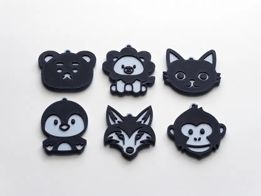 Móc Khóa Thú Cưng Dễ Thương – 8 Mẫu Thiết Kế - Image 1