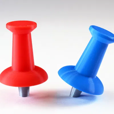 Nam châm tủ lạnh hình Push Pin (ghim bấm)