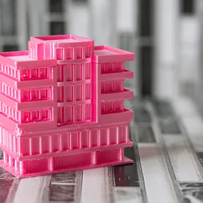 Tòa nhà chung cư (Apartment Building) tối giản