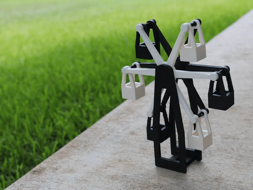 Chậu trồng cây Vòng quay Ferris Wheel - Image 1