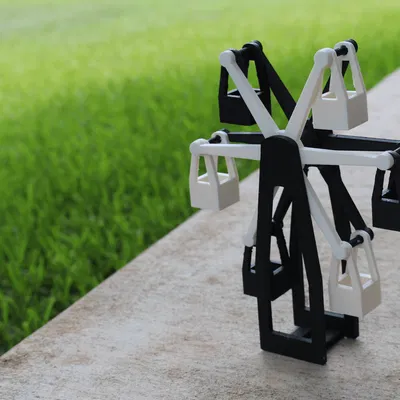 Chậu trồng cây Vòng quay Ferris Wheel