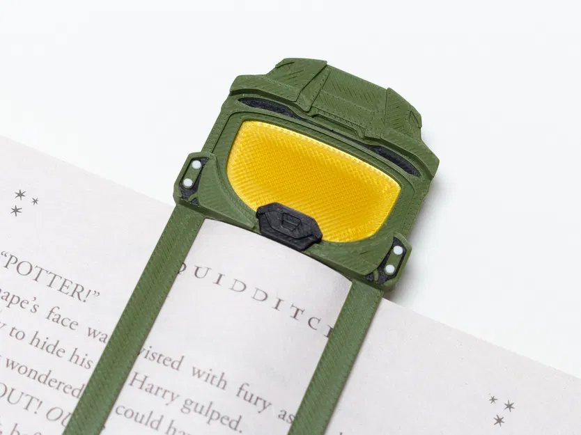 Bookmark Master Chief (Halo) cho sách - Image 1