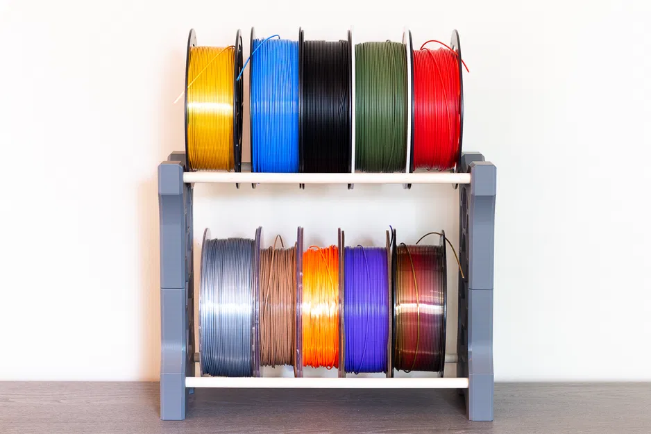 Giá treo filament cho thanh gỗ tròn 1/2 inch (Wooden Dowel Rods) - Image 2