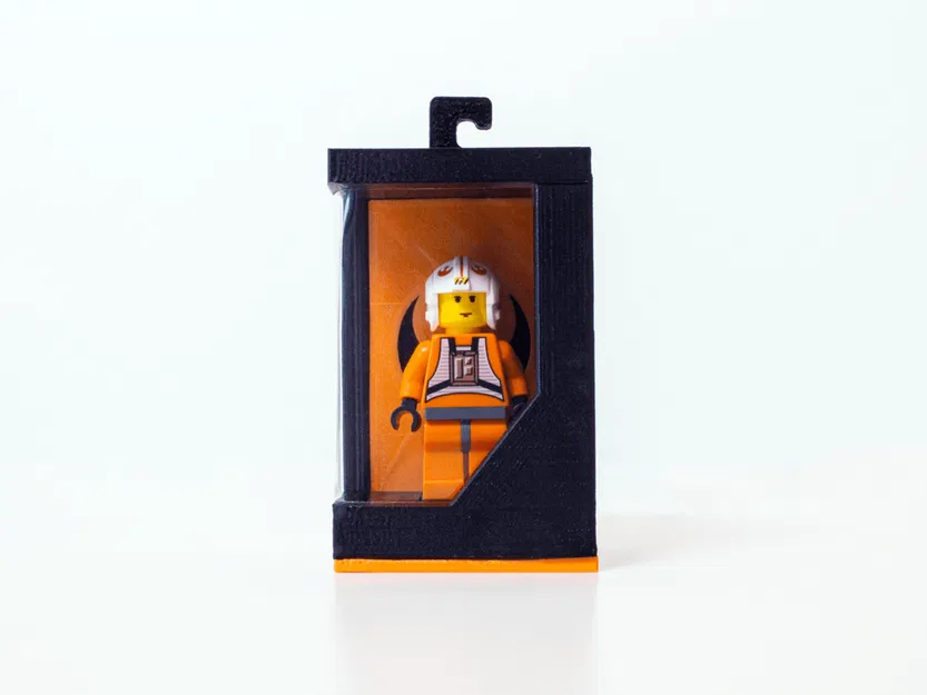 Hộp trưng bày LEGO Minifigure phong cách Black Series - Image 1
