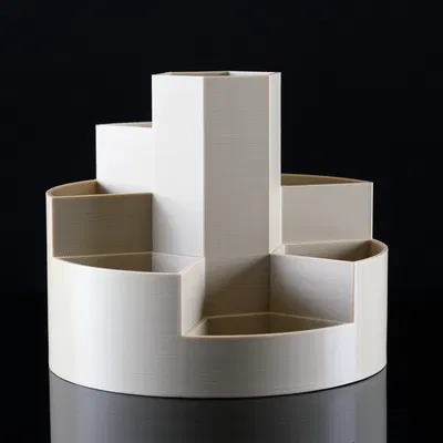 Khay tổ chức bàn làm việc hình lục giác (Hexagon Desk Organizer)