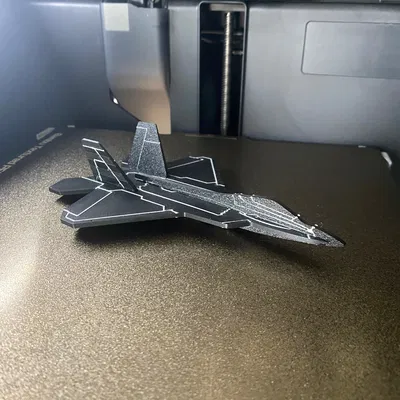 F22 Kit Card (Thiệp lắp ráp F-22 Raptor)