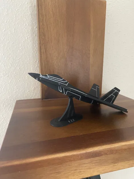 F22 Kit Card (Thiệp lắp ráp F-22 Raptor) - Image 2