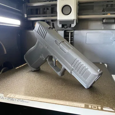 Mô Hình Súng Glock 19 V1 In 3D Chi Tiết, Lắp Ráp Dễ Dàng