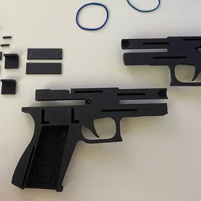 Mô Hình Súng Glock 19 V2 In 3D - Đẹp, Độc Đáo, An Toàn