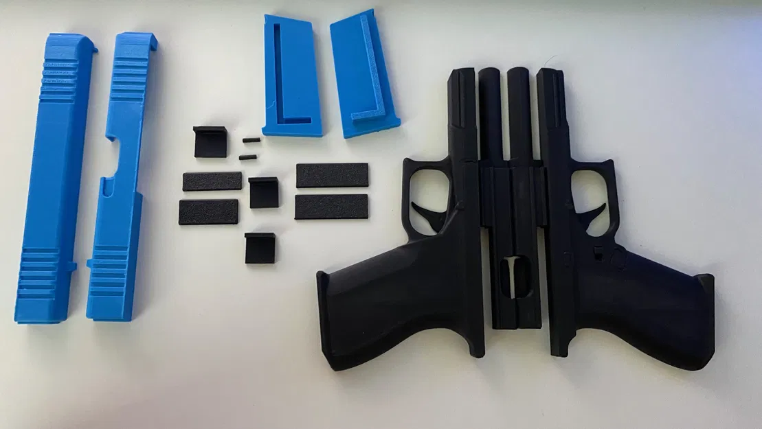 Mô Hình Súng Glock 19 V2 In 3D - Đẹp, Độc Đáo, An Toàn - Image 5