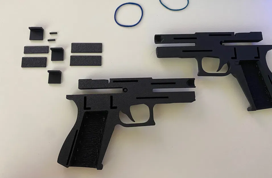 Mô Hình Súng Glock 19 V3 In 3D Siêu Thực Tế - Image 4