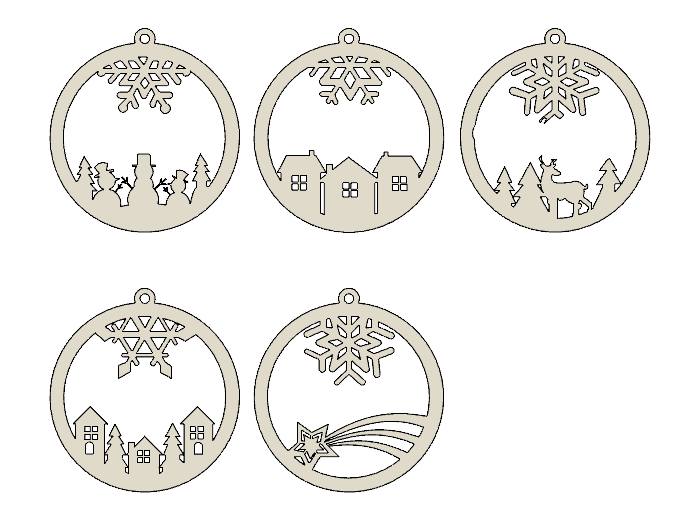 Quả cầu trang trí cây thông Noel cá nhân hoá - Image 1