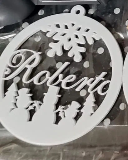 Quả cầu trang trí cây thông Noel cá nhân hoá - Image 2