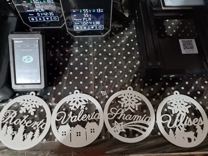 Quả cầu trang trí cây thông Noel cá nhân hoá - Image 8