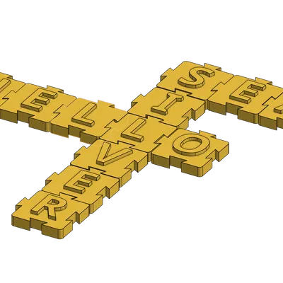 Chữ Cái Lắp Ghép 3D Đa Năng Cho Game Và Học Tập