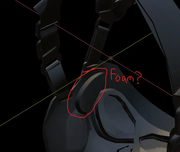 Mặt nạ Death Shadow (Escape From Tarkov) - Model in 3D - Image 2