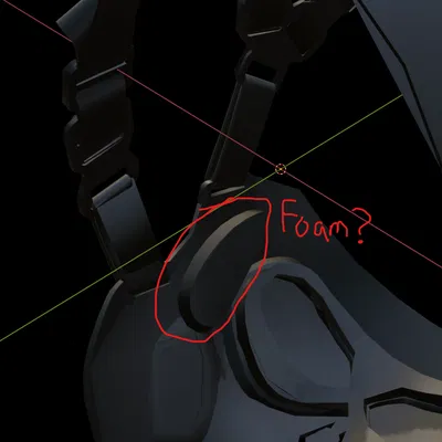 Mặt nạ Death Shadow (Escape From Tarkov) - Model in 3D