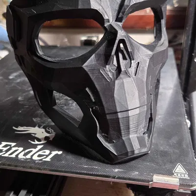 Mặt nạ Death Shadow (Escape From Tarkov) - Model in 3D