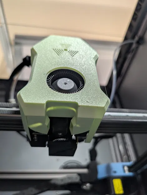 Cover Atomic fan-less cho SV08, có clips & nhìn nozzle rộng [Eddy compatible] - Image 4