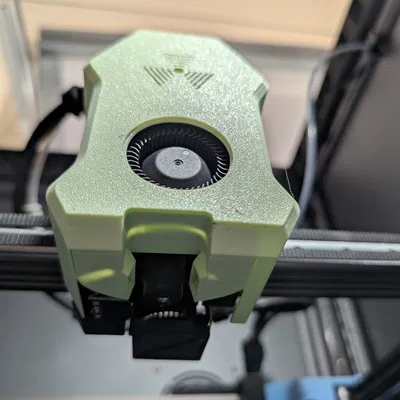 Cover Atomic fan-less cho SV08, có clips & nhìn nozzle rộng [Eddy compatible]