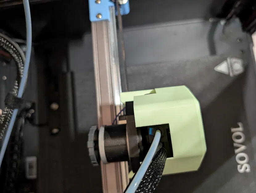 Cover Atomic fan-less cho SV08, có clips & nhìn nozzle rộng [Eddy compatible] - Image 5