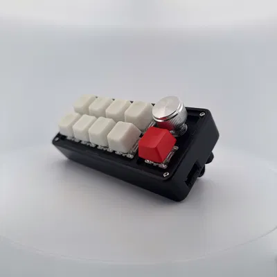 Macro Keyboard (9 phím + 1 núm vặn)