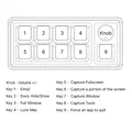 Macro Keyboard (9 phím + 1 núm vặn) - Thumbnail 7