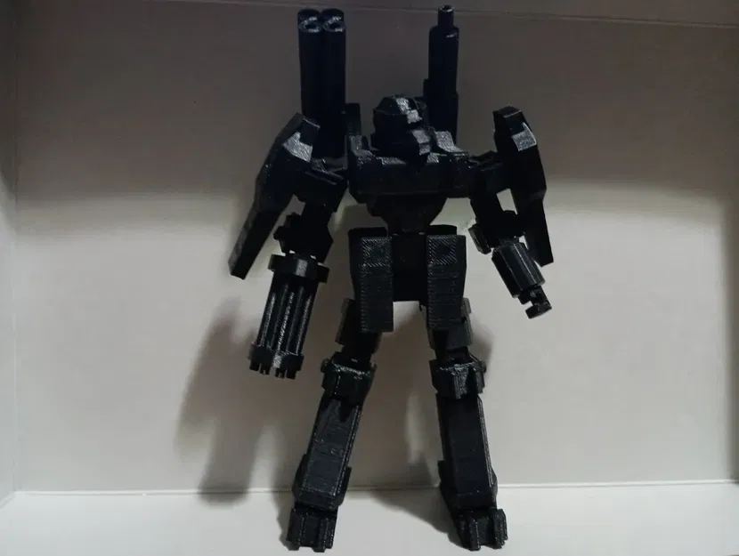 Heavy Weapons Mech (Attack Spec) – Mecha model kit không cần keo - Image 1