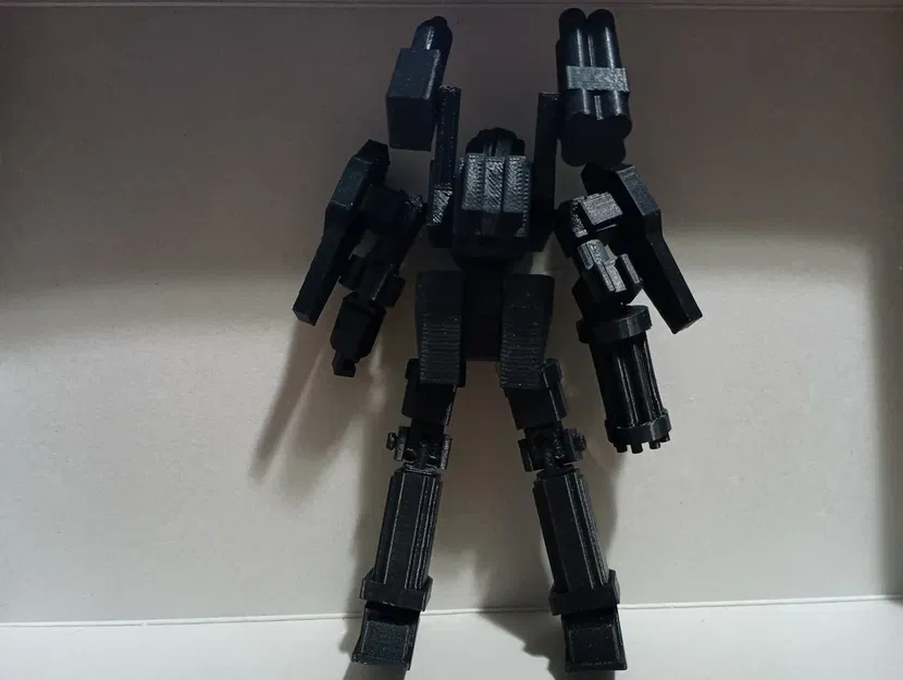 Heavy Weapons Mech (Attack Spec) – Mecha model kit không cần keo - Image 2