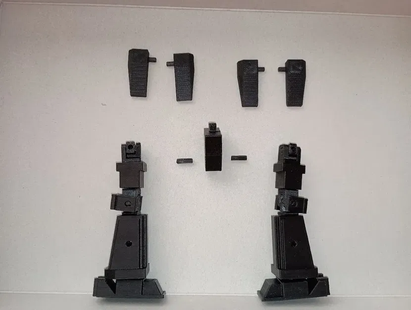 Heavy Weapons Mech (Attack Spec) – Mecha model kit không cần keo - Image 4