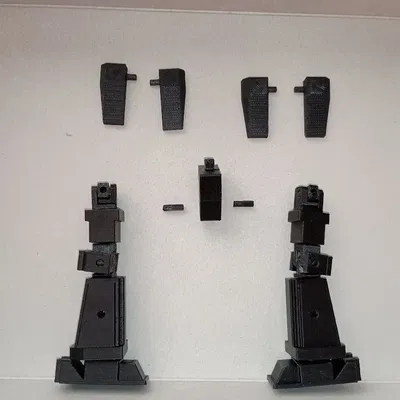 Heavy Weapons Mech (Attack Spec) – Mecha model kit không cần keo