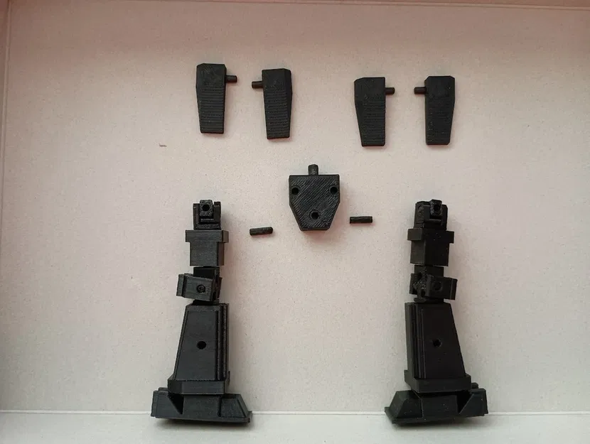 Heavy Weapons Mech (Attack Spec) – Mecha model kit không cần keo - Image 5