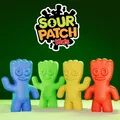 Mô Hình 3D Nhân Vật Kẹo Sour Patch Kids Đáng Yêu - Trang Trí Độc Đáo - Thumbnail 1