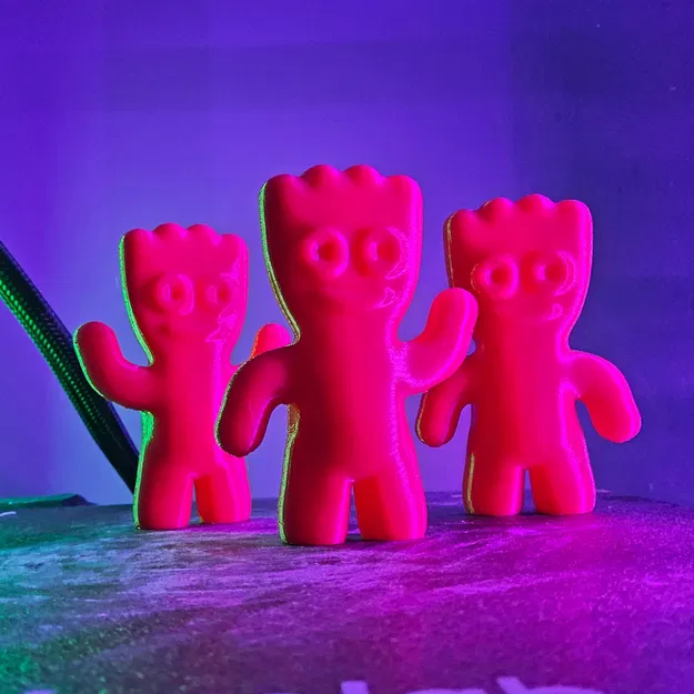 Mô Hình 3D Nhân Vật Kẹo Sour Patch Kids Đáng Yêu - Trang Trí Độc Đáo - Image 2