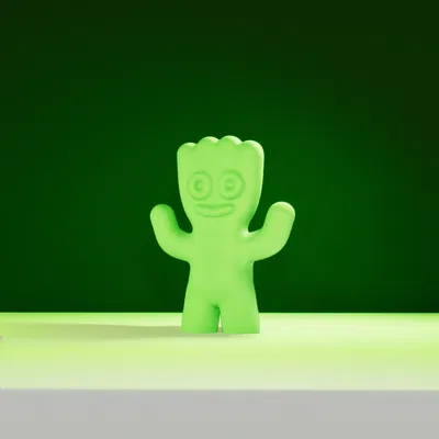 Mô Hình 3D Nhân Vật Kẹo Sour Patch Kids Đáng Yêu - Trang Trí Độc Đáo