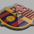 Logo FC Barcelona 3D - Đồ Trang Trí & Quà Tặng Cho Fan - Thumbnail 2