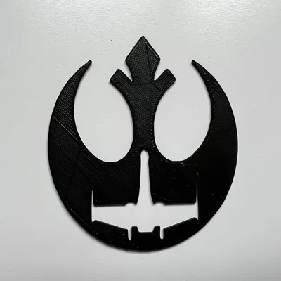 Trang Trí Tường Biểu Tượng Rebel Star Wars 3D