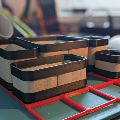 Khay Cardboard Gridfinity Bins (tận dụng carton, nhẹ và tiết kiệm filament)