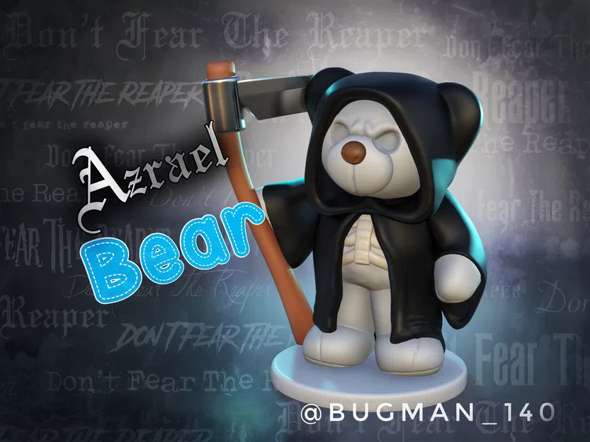 Azrael BEAR – Gấu Thần Chết Dễ Thương - Image 1