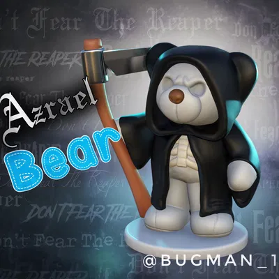 Azrael BEAR – Gấu Thần Chết Dễ Thương