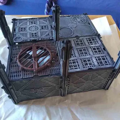 Sàn và Tường cho hệ địa hình Warlayer (Floors and Walls for Warlayer terrain system)