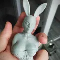 Tượng Chibi Thỏ BDSM Lara - Mô Hình 3D Độc Đáo - Thumbnail 4