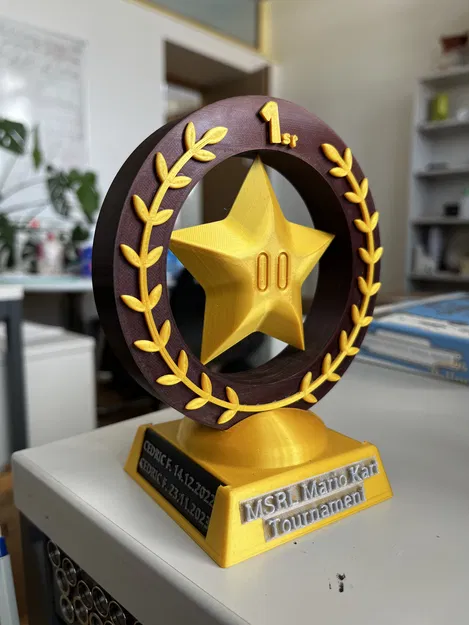 Cúp Vô Địch Giải Đấu Mario Kart (Mario Kart Tournament Trophy) - Image 1